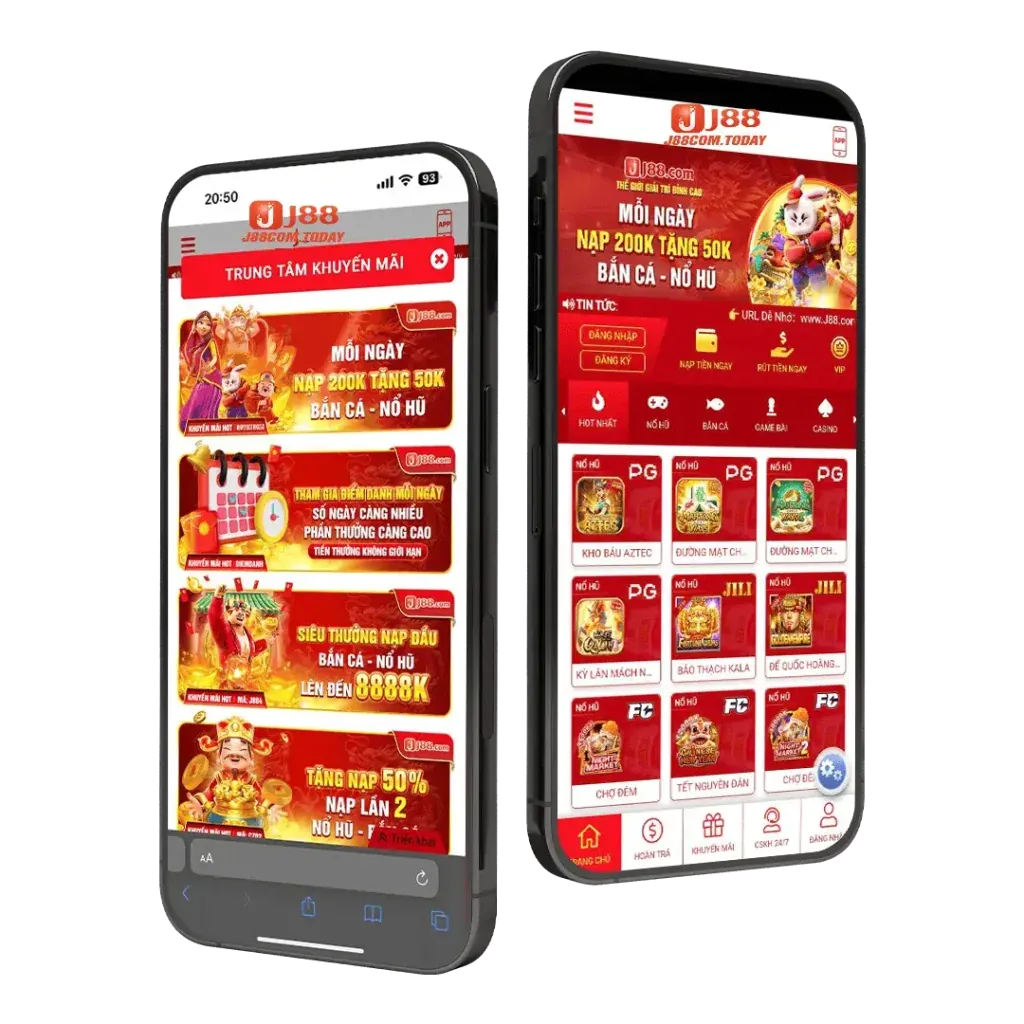 Giao diện ứng dụng J88VIP0 thân thiện và dễ sử dụng